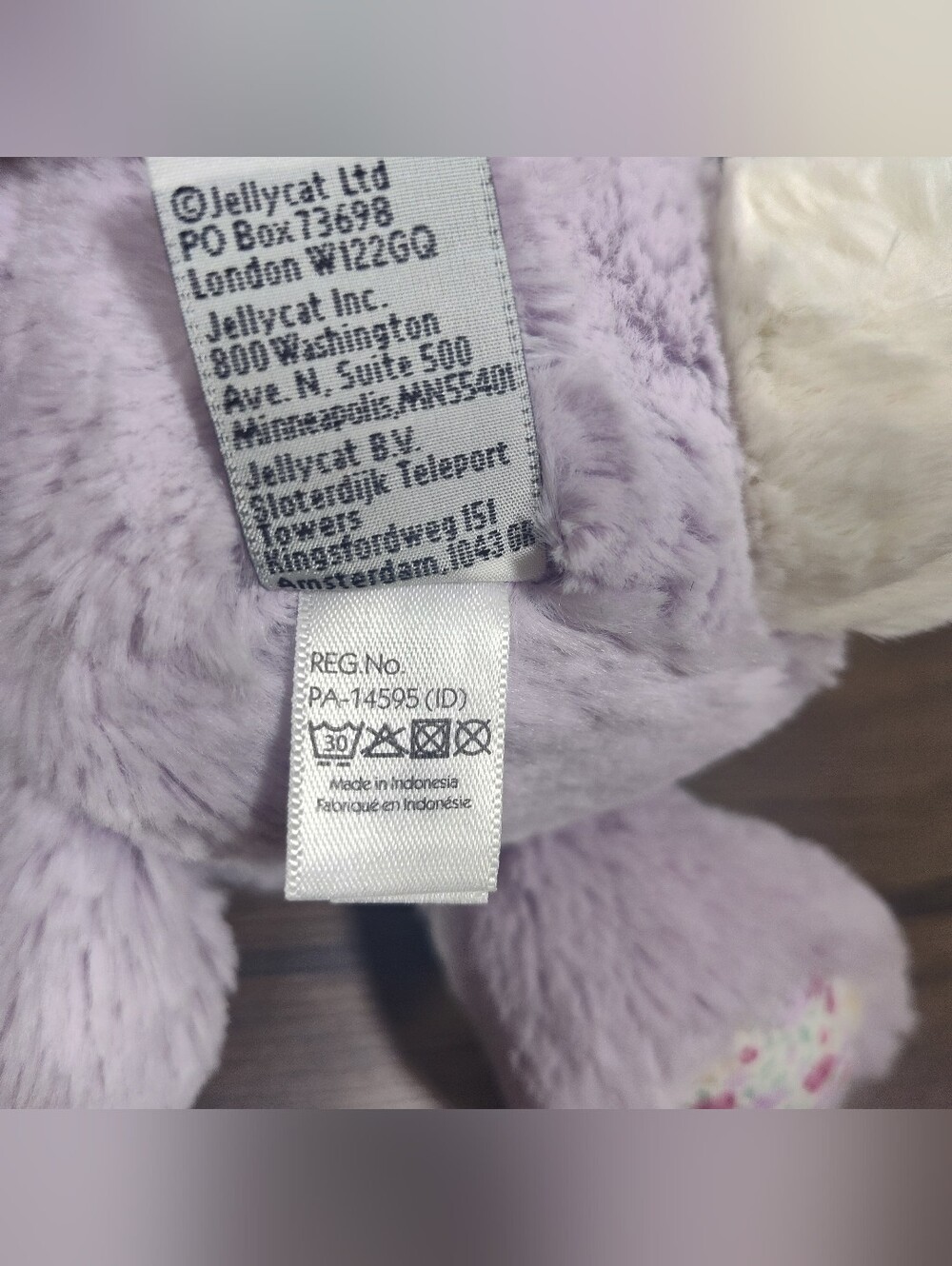 Jellycat London 12” Blossom Jasmine Bunny Rabbit Rare Retired Plush Easter - Picture 13 of 14